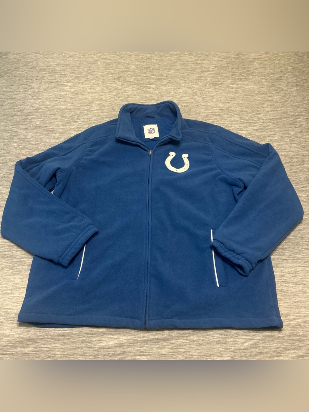 NFL Indianapolis Colts Men’s Insulated Zip Up Sweater Size XXL